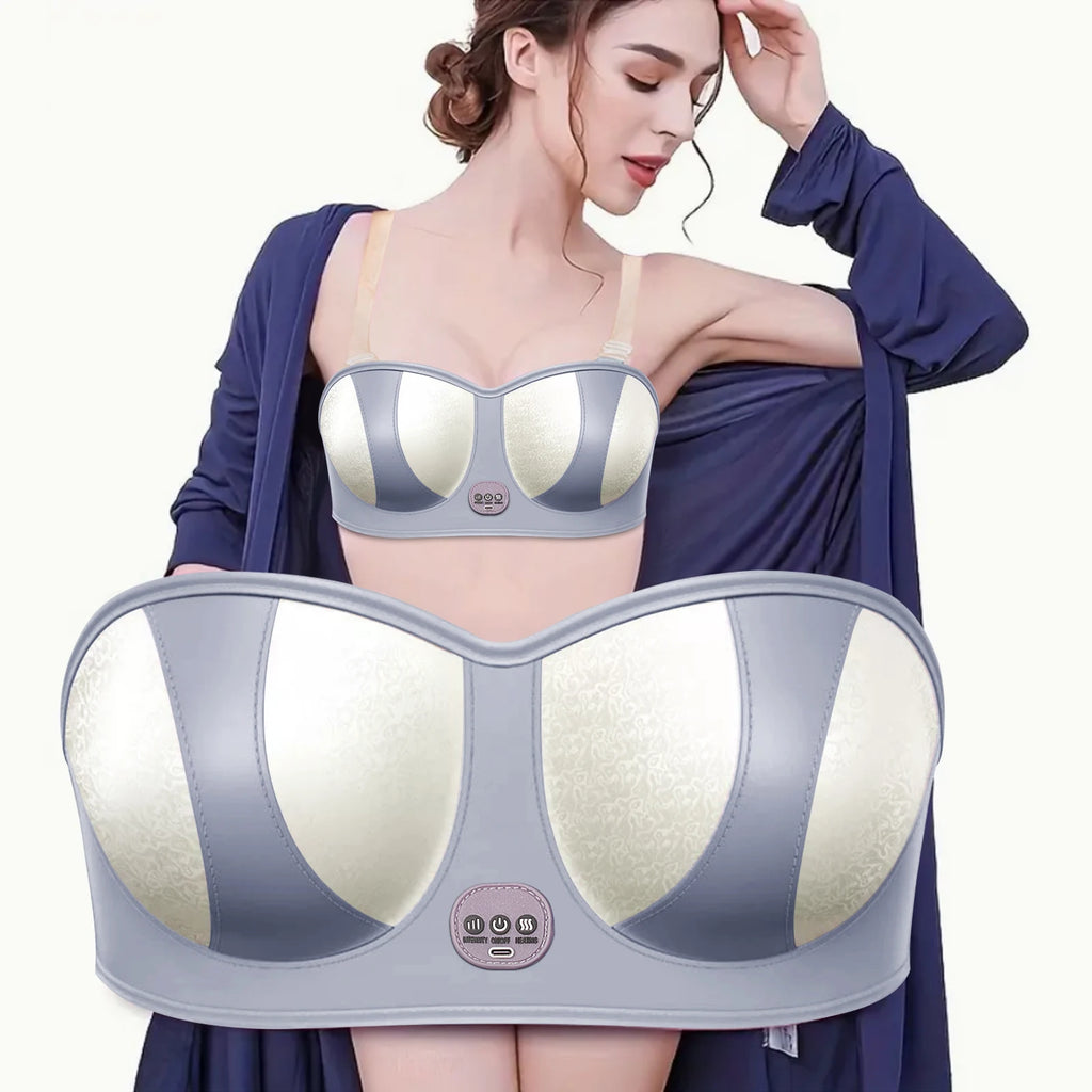 Rechargeable Breast Massager Bra