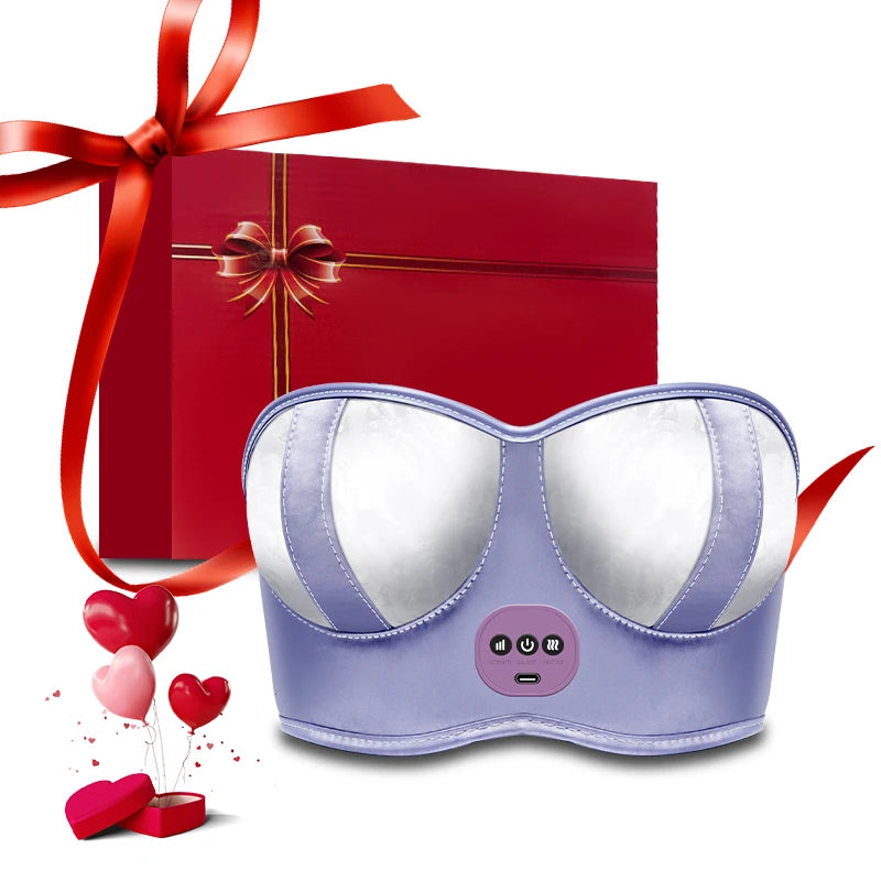 Rechargeable Breast Massager Bra